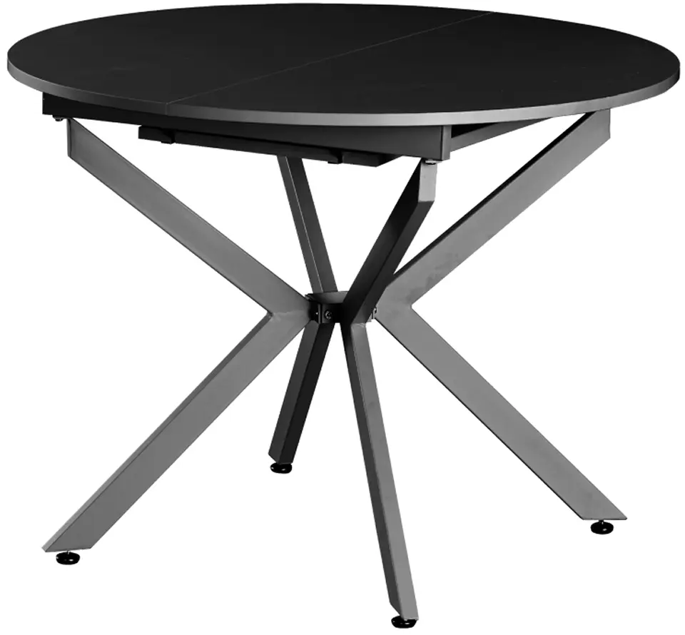 Стол раскладной Tempo Kondela Abero Tip 1 (Black)