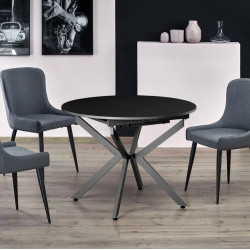 Masa extensibila Tempo Kondela Abero Tip 1 (Black)