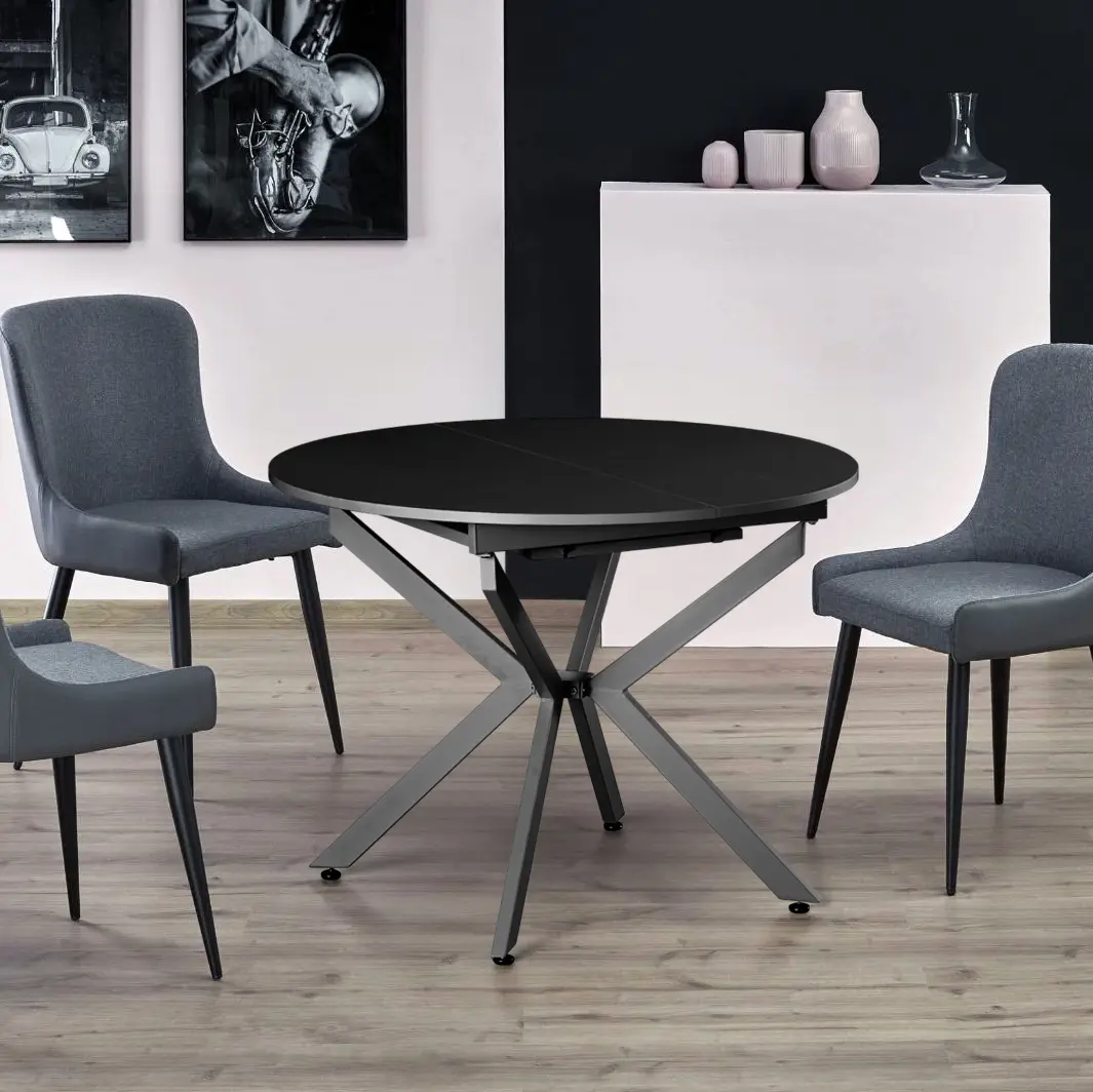 Стол раскладной Tempo Kondela Abero Tip 1 (Black)