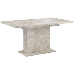 Стол раскладной Tempo Kondela Boba 160/200x90 (Concrete) Thumb