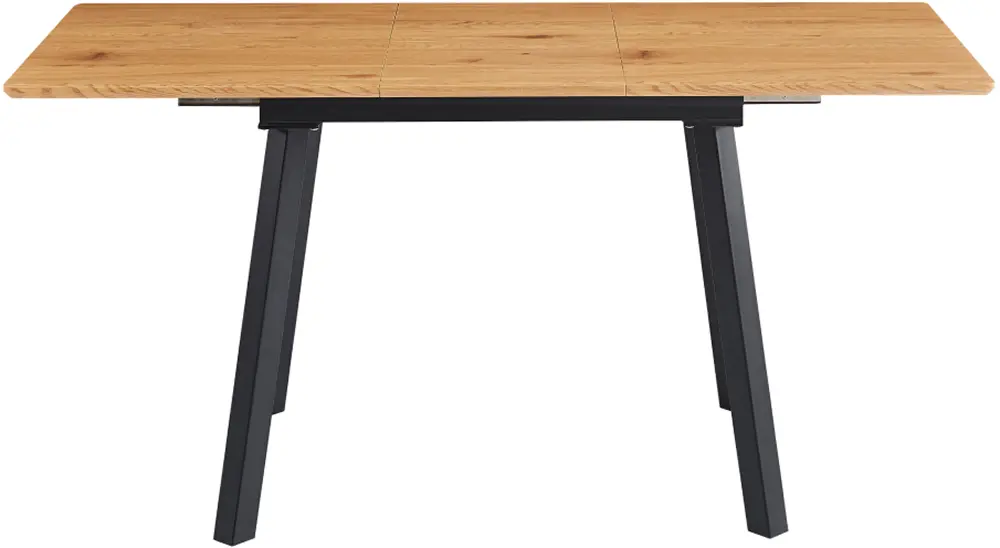 Стол раскладной Tempo Kondela Diran 120/160x80 (Grandson Oak/Black) - 3