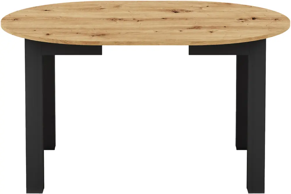 Masa extensibila Tempo Kondela Harry (Artisan Oak/Black) - 3