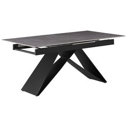 Masa extensibila Tempo Kondela Majed 160/200x90 (Concrete/Black) Thumb