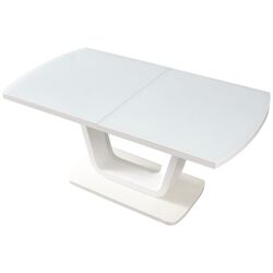 Masa extensibila Tempo Kondela Olav 160/200x90 (White Gloss) Thumb