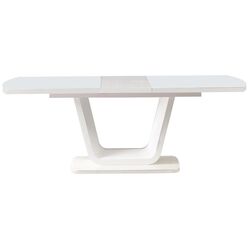 Masa extensibila Tempo Kondela Olav 160/200x90 (White Gloss) Thumb