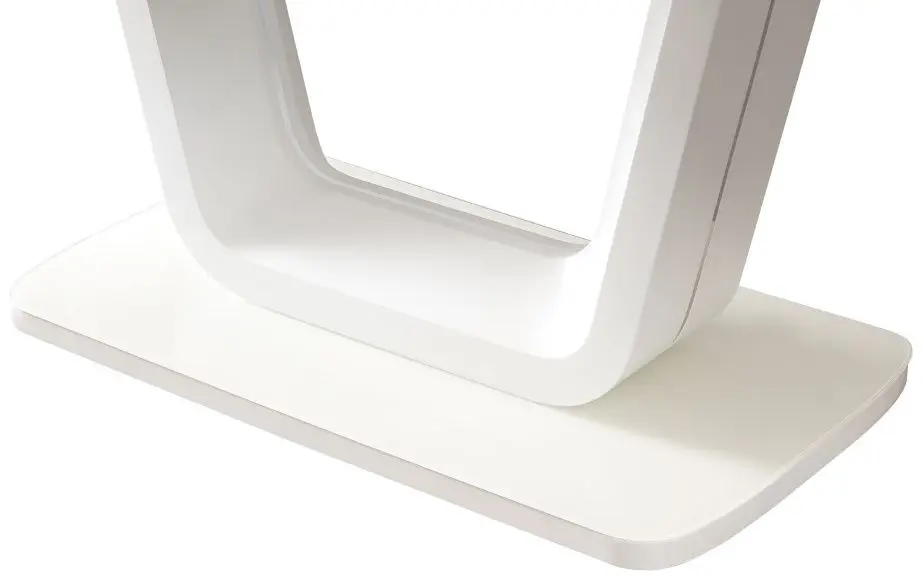 Masa extensibila Tempo Kondela Olav 160/200x90 (White Gloss)