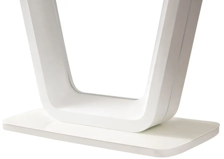 Masa extensibila Tempo Kondela Olav 160/200x90 (White Gloss)