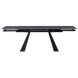 Masa extensibila Tempo Kondela Salal 160/240x90 (Graphite/Black) Thumb