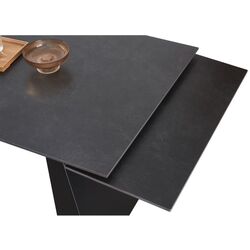Masa extensibila Tempo Kondela Salal 160/240x90 (Graphite/Black) Thumb