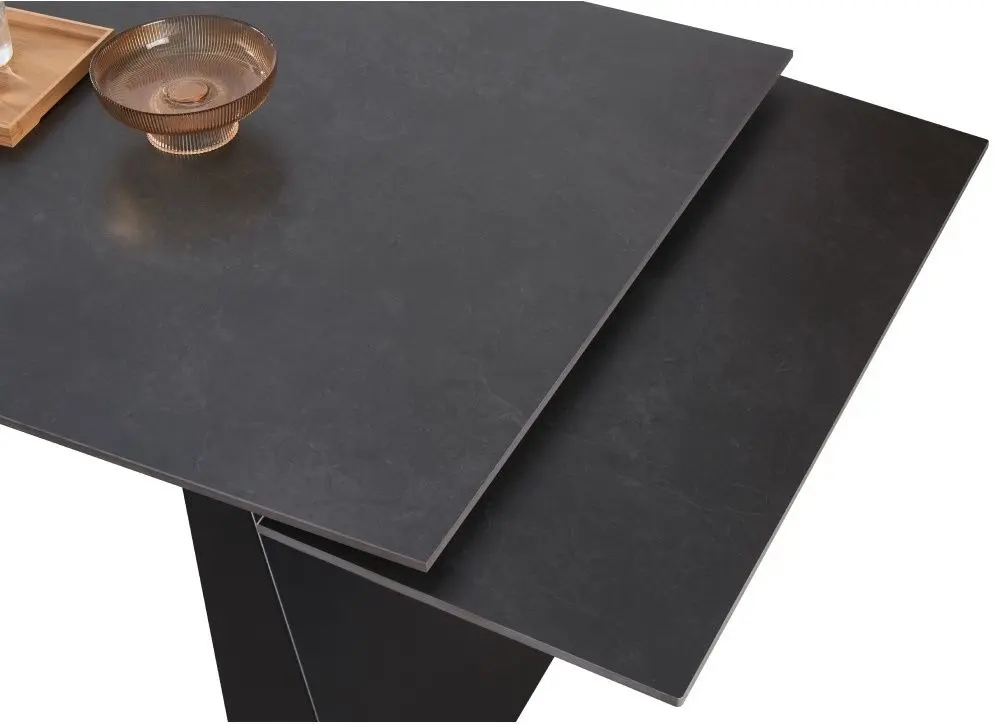 Masa extensibila Tempo Kondela Salal 160/240x90 (Graphite/Black)