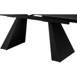 Masa extensibila Tempo Kondela Salal 160/240x90 (Graphite/Black) Thumb