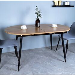 Masa extensibila Tempo Kondela Tameron 150/190x75 (Oak/Black)