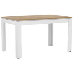 Стол раскладной Tempo Kondela Vilgo 135/184x86 (Wotan Oak/White) Thumb