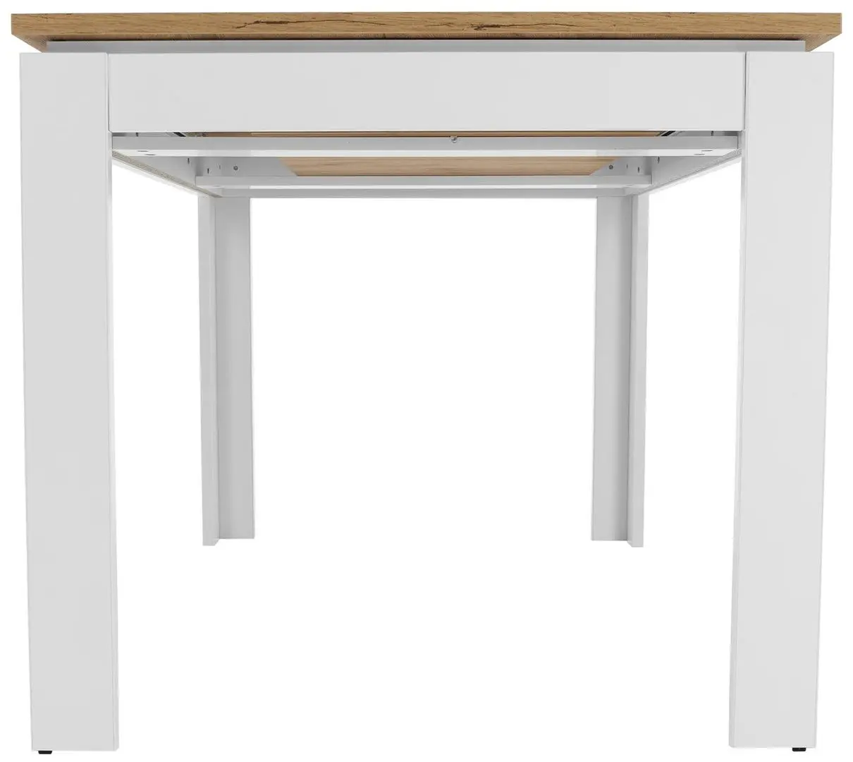 Стол раскладной Tempo Kondela Vilgo 135/184x86 (Wotan Oak/White) - 10