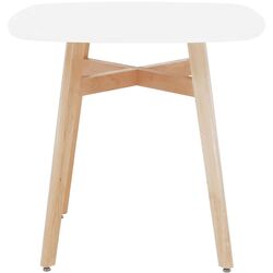 Masa Tempo Kondela Dejan 3 New 80x80 (White/Natural) Thumb