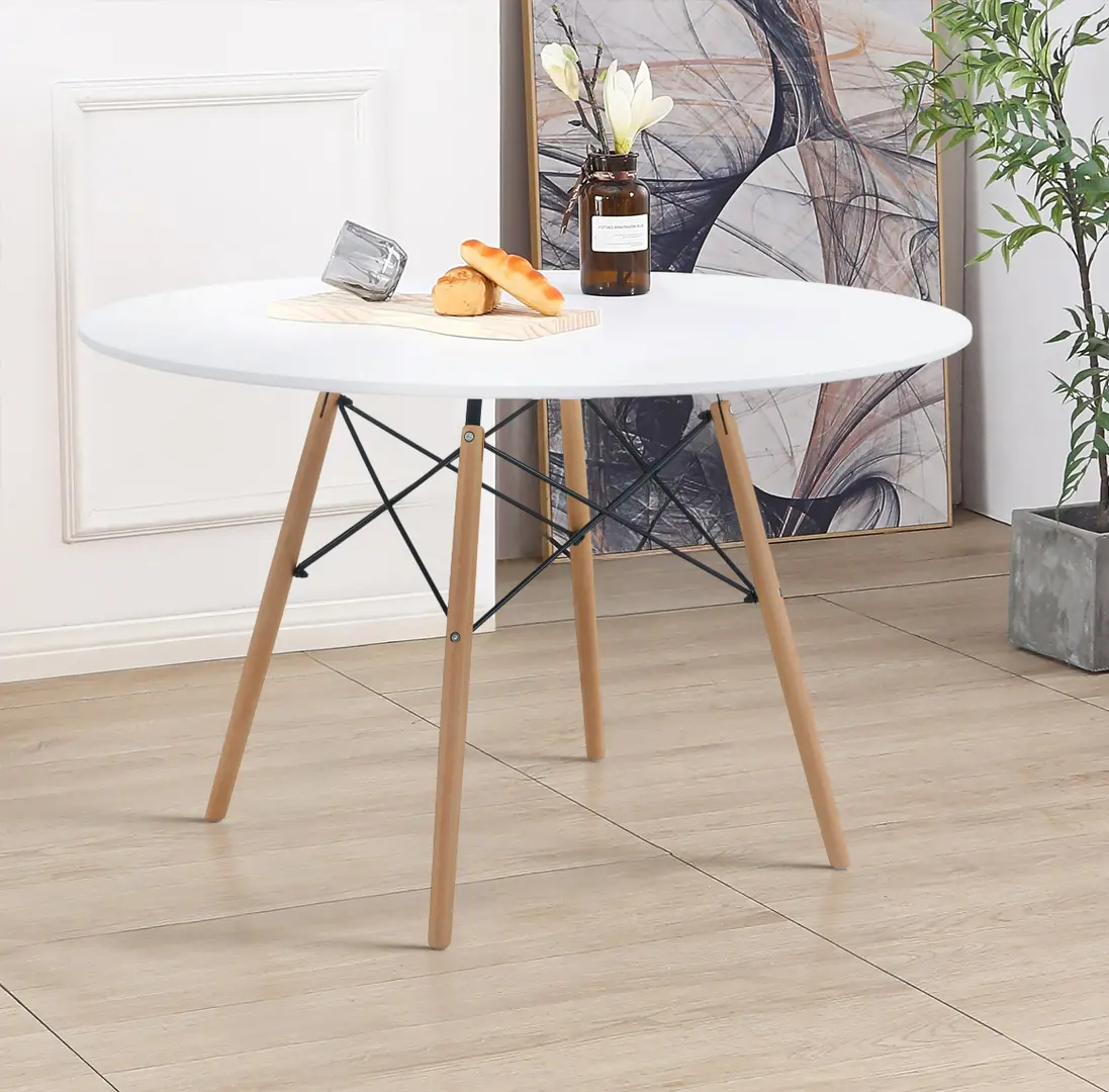 Стол Tempo Kondela Demin New (White/Beech)