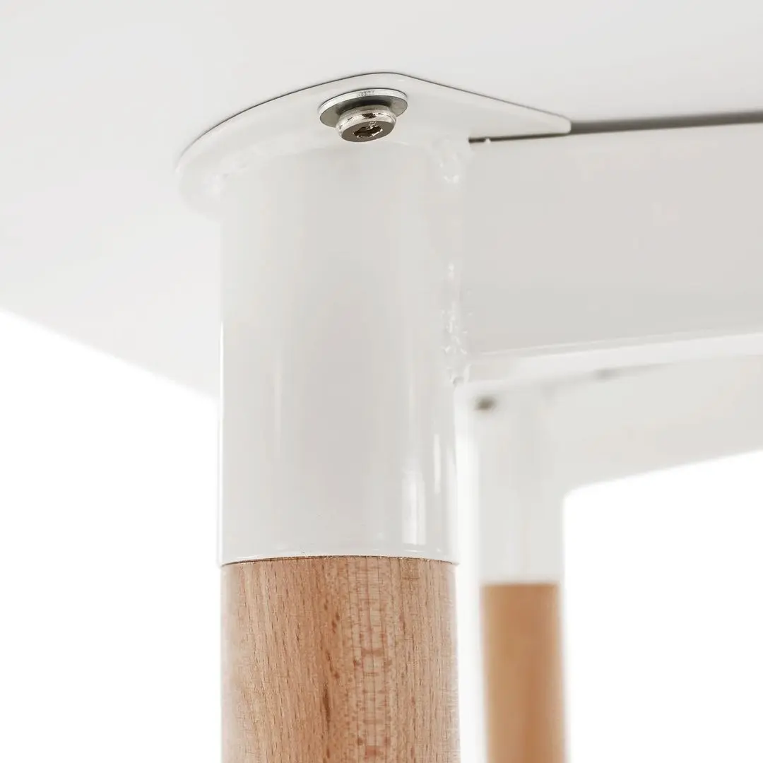 Masa Tempo Kondela Didier 5 New 120x80 (White/Beech)