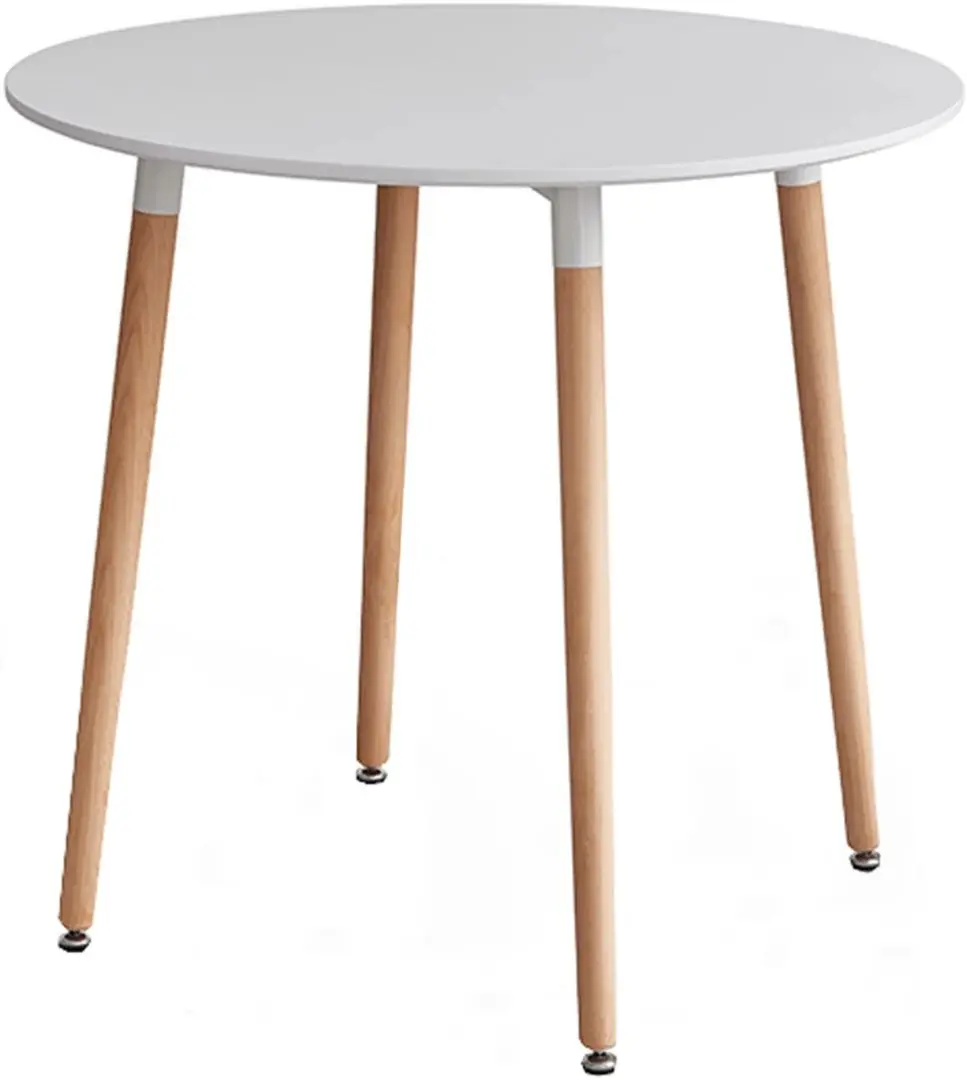 Masa Tempo Kondela Elcan New Tip 2 80x80 (White/Beech)