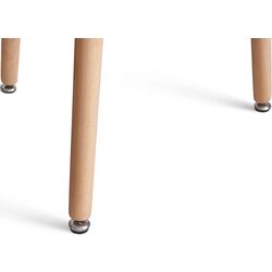 Masa Tempo Kondela Elcan New Tip 2 80x80 (White/Beech) Thumb