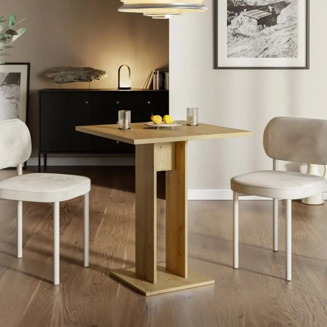 Masa Tempo Kondela Everet 67.5x67.5 (Artisan Oak)