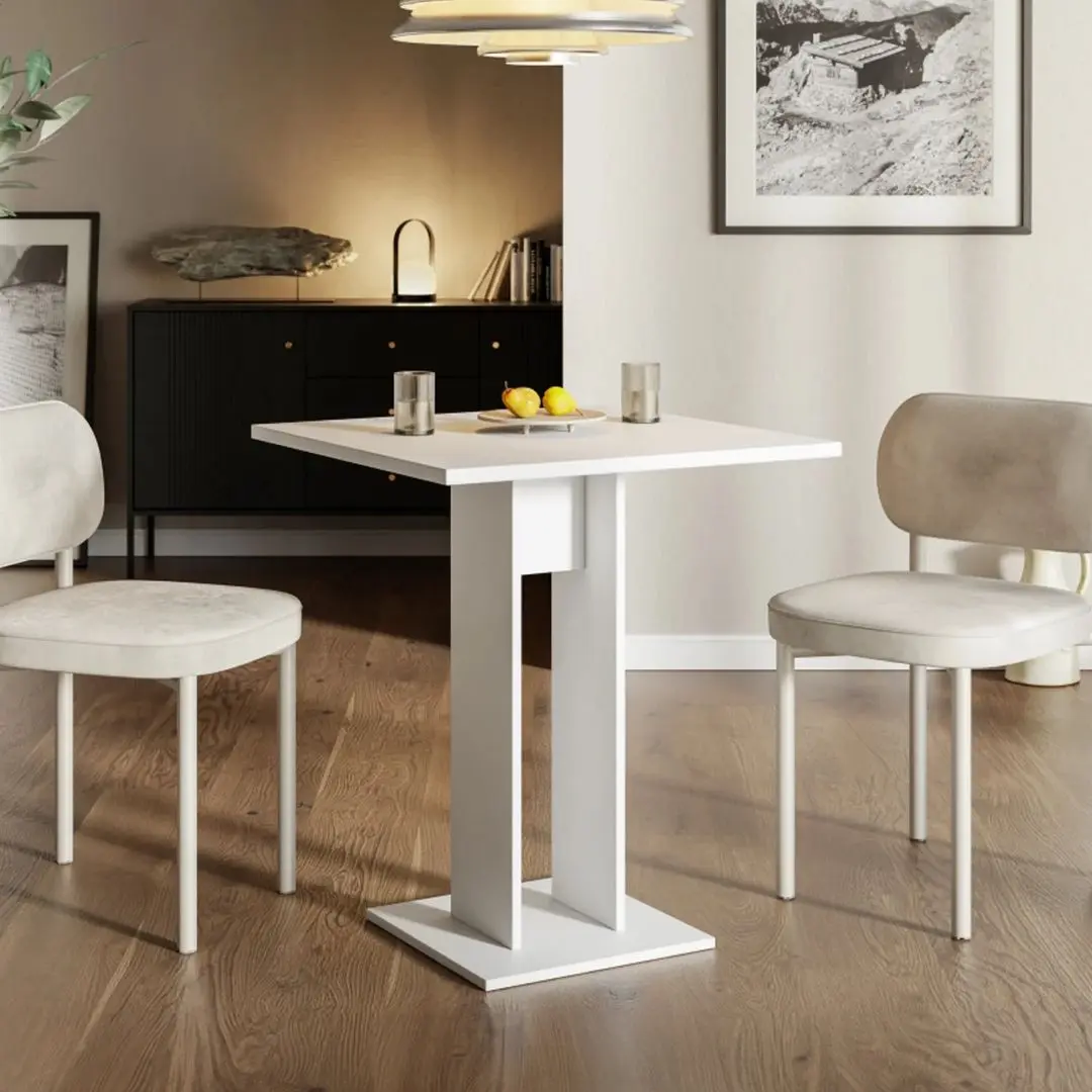 Masa Tempo Kondela Everet 67.5x67.5 (White)