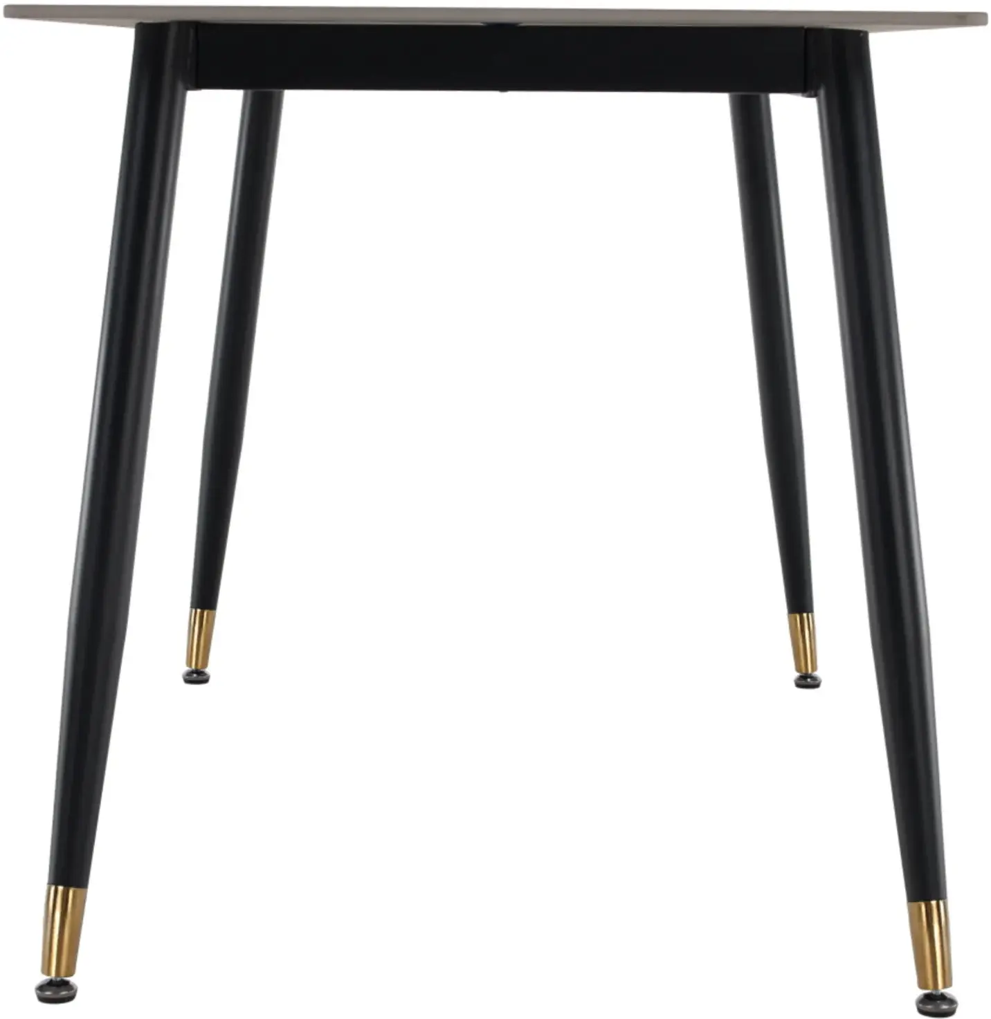 Стол Tempo Kondela Florenc Tip 1 121x71 (Grey Marble/Black) - 3