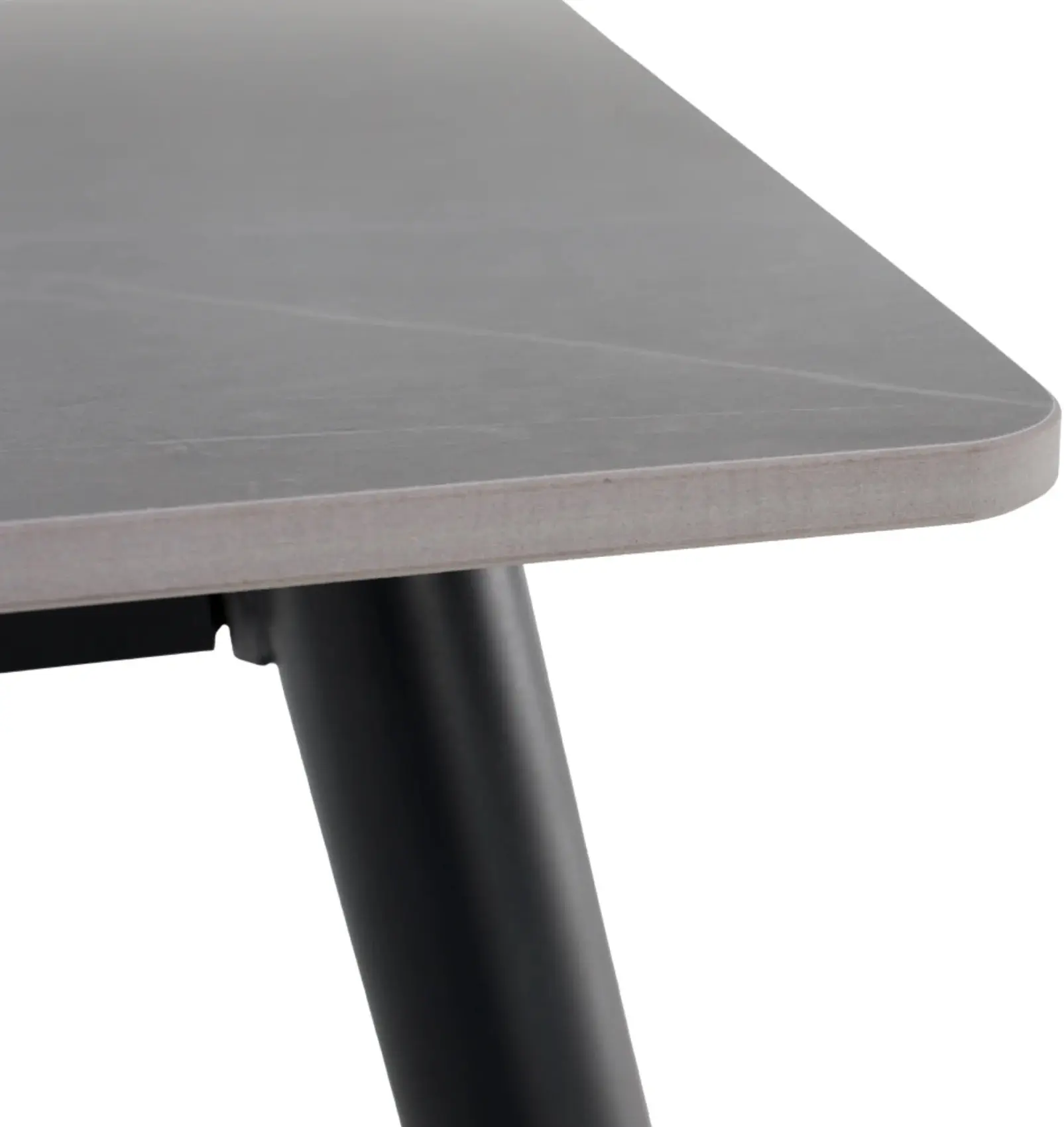 Стол Tempo Kondela Florenc Tip 1 121x71 (Grey Marble/Black) - 4