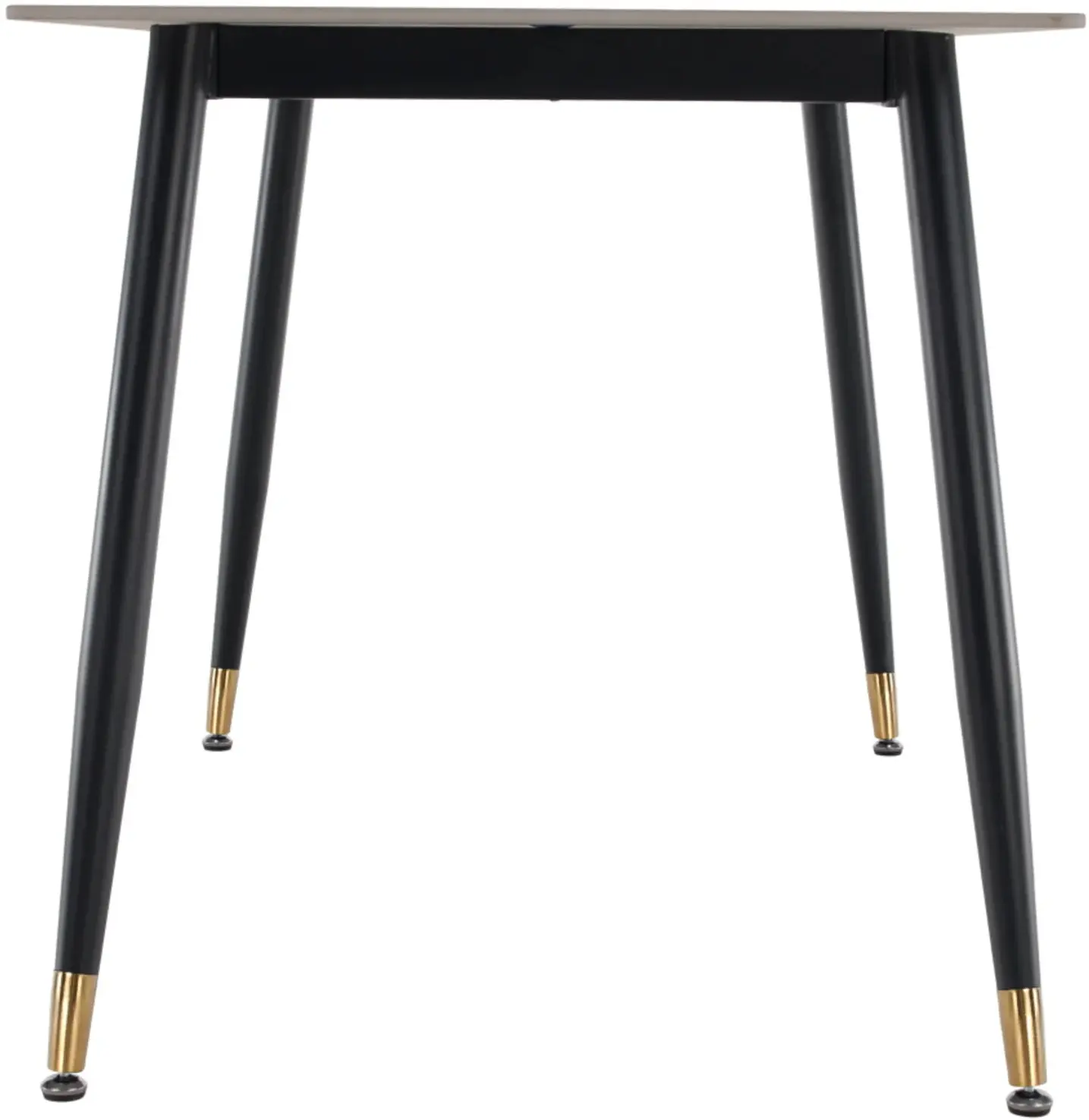 Стол Tempo Kondela Florenc Tip 1 121x71 (White Marble/Black) - 3