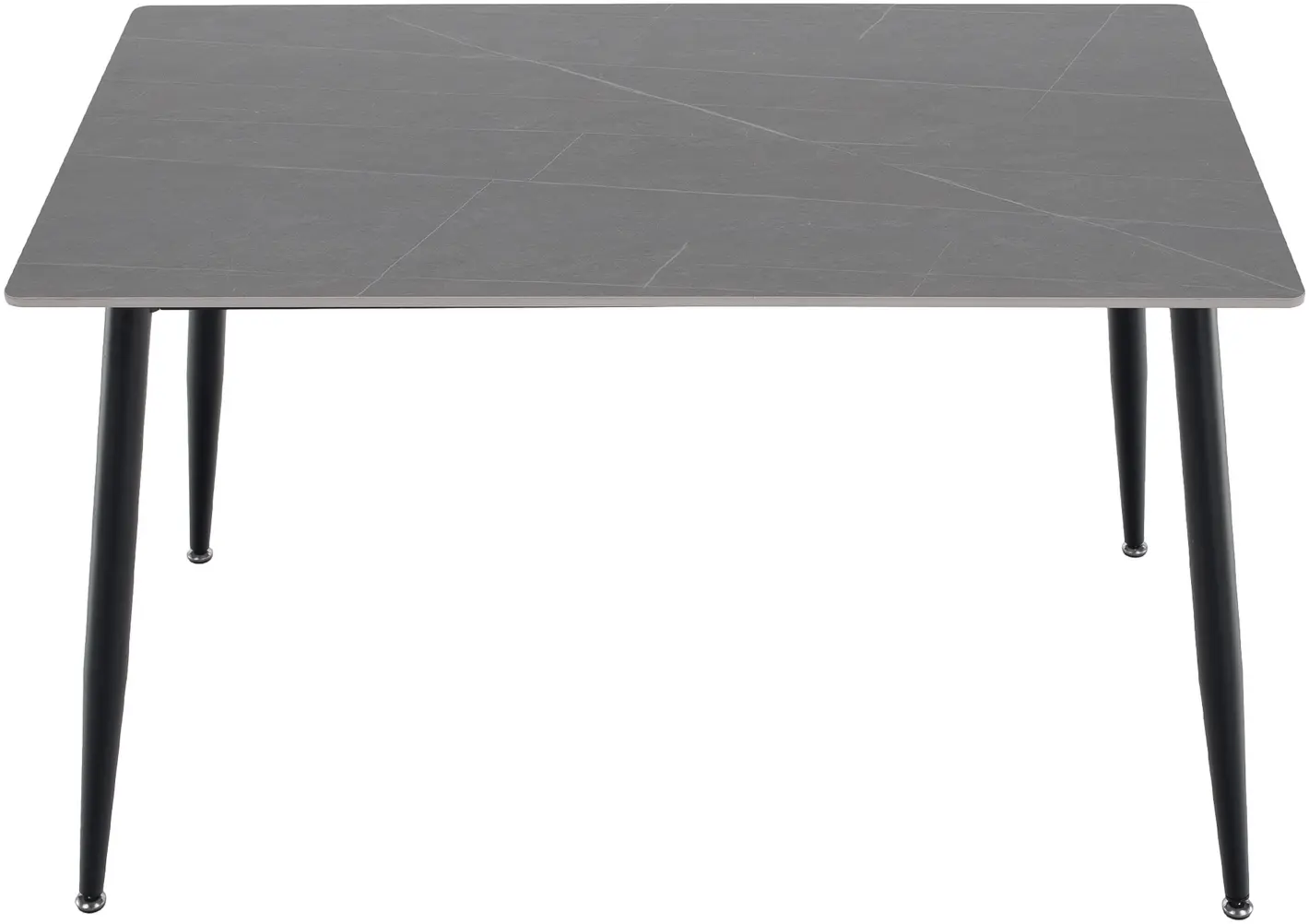 Masa Tempo Kondela Florenc Tip 1 (Gray Marble/Black)