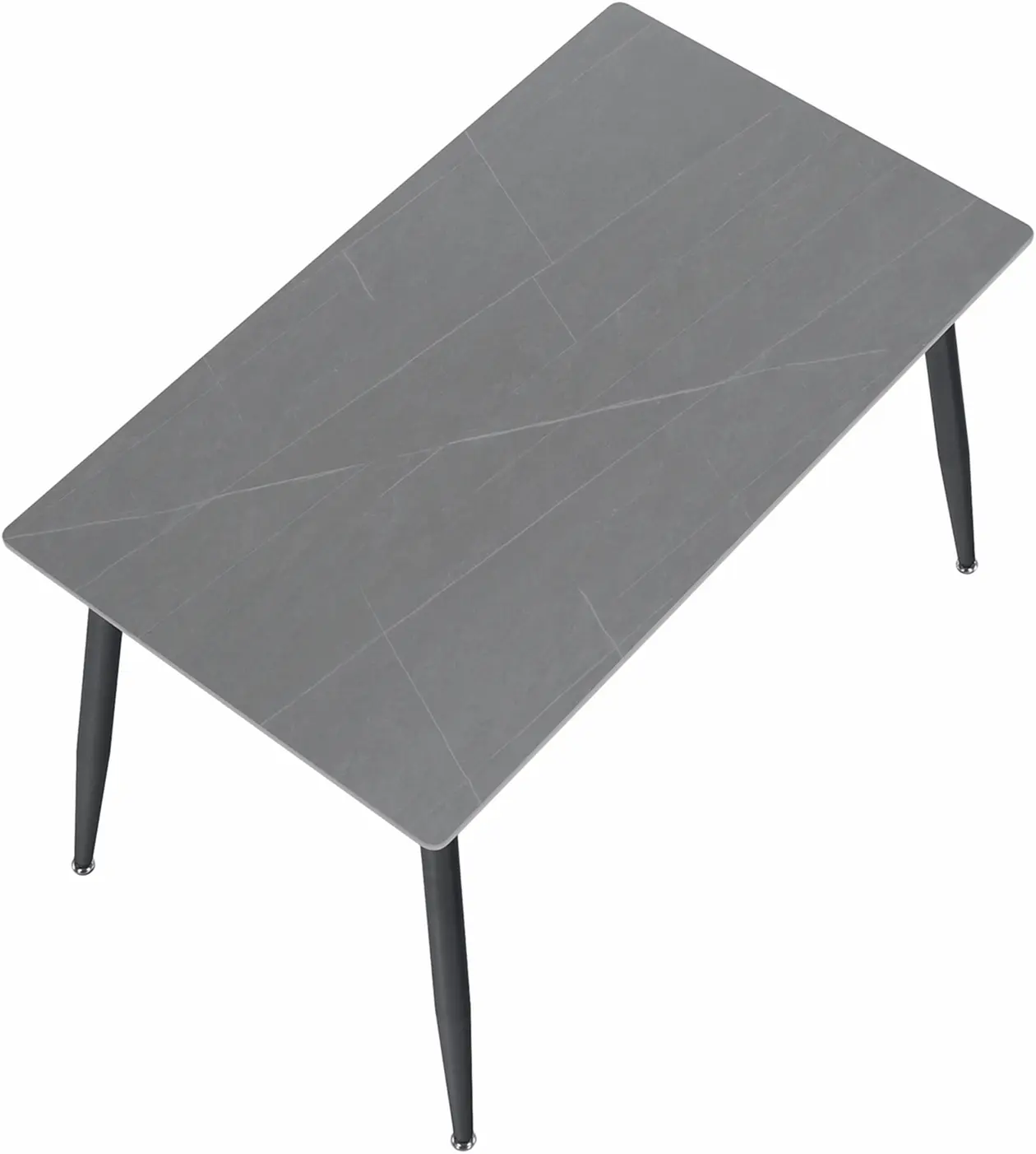 Masa Tempo Kondela Florenc Tip 1 (Gray Marble/Black)