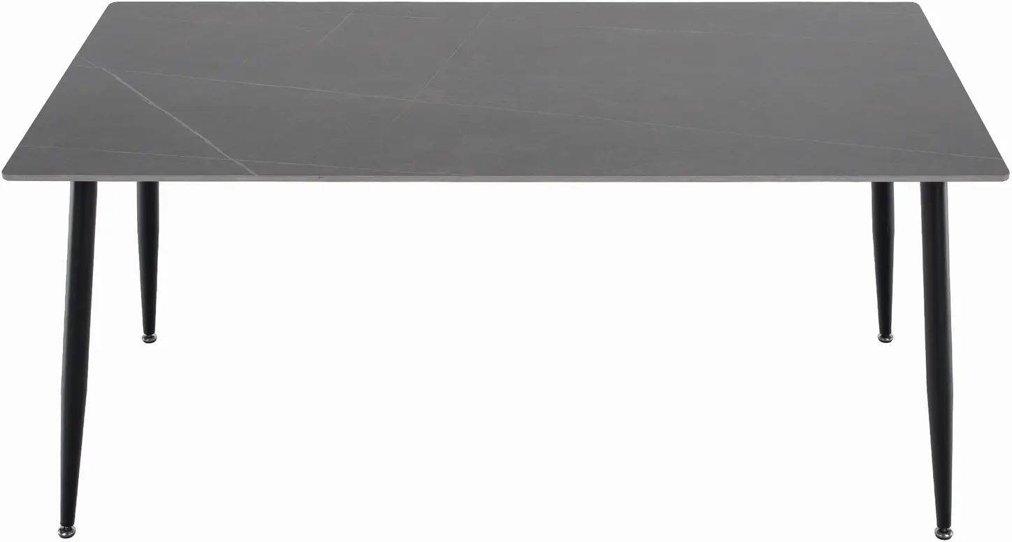 Стол Tempo Kondela Florenc Typ 2 (Gray Marble/Black)