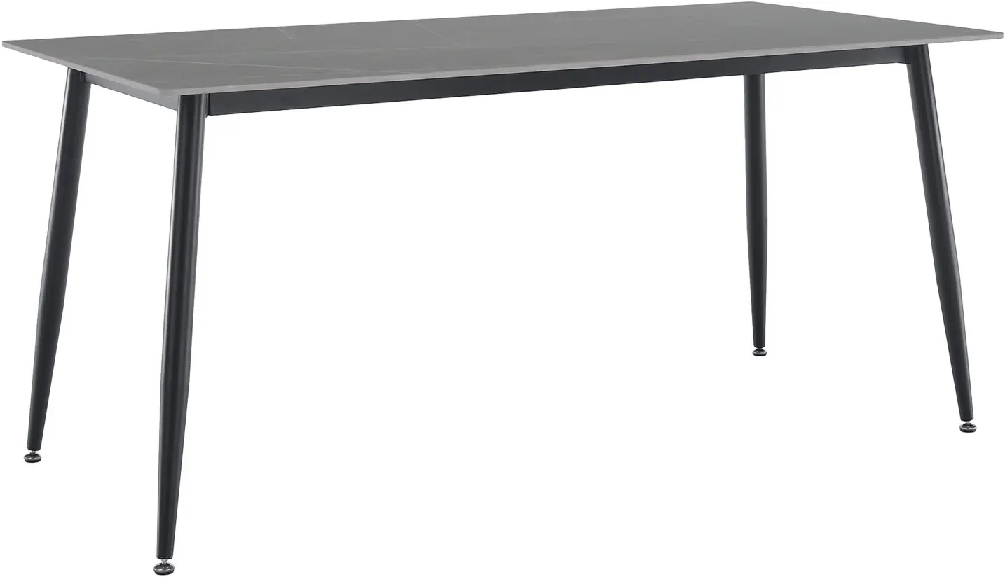 Стол Tempo Kondela Florenc Typ 2 (Gray Marble/Black)