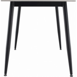 Стол Tempo Kondela Florenc Typ 2 (Gray Marble/Black) Thumb