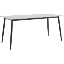 Masa Tempo Kondela Florenc Typ 2 (White Marble/Black) Thumb