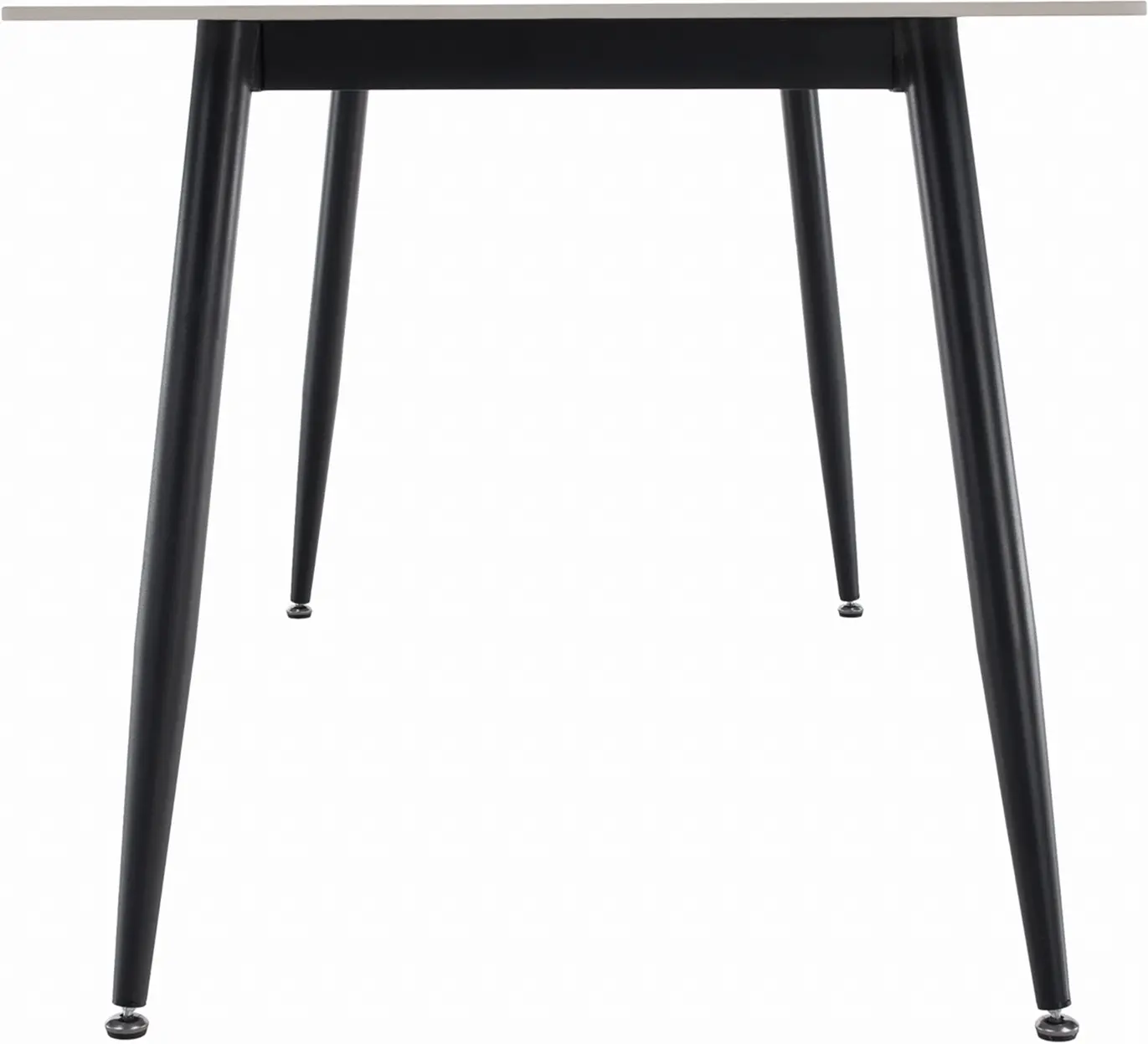 Masa Tempo Kondela Florenc Typ 2 (White Marble/Black)