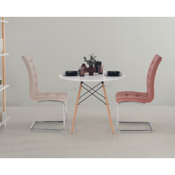 Masa Tempo Kondela Gamin 2 New 90 (White/Beech)