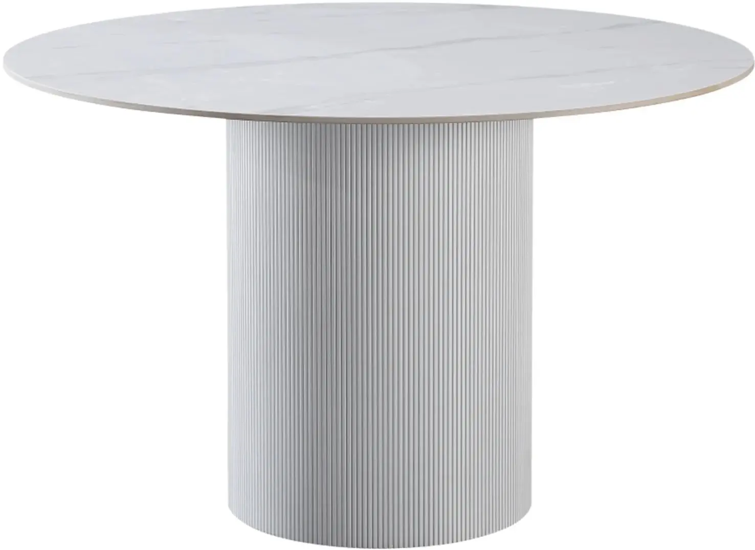 Masa Tempo Kondela Mahir Tip 1 120x120 (White Marble)