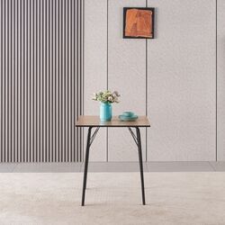 Masa Tempo Kondela Nalak Tip 1 70x75 (Artisan Oak/Black) Thumb