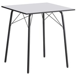 Masa Tempo Kondela Nalak Tip 1 70x75 (White/Black) Thumb