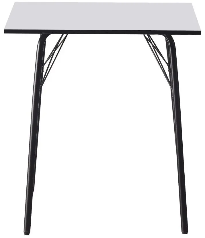 Masa Tempo Kondela Nalak Tip 1 70x75 (White/Black)