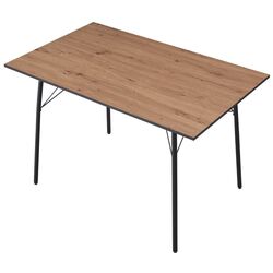 Masa Tempo Kondela Nalak Tip 2 120x75 (Artisan Oak/Black) Thumb