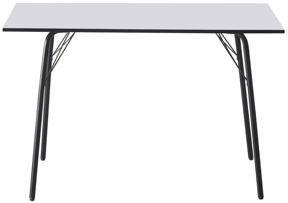 Masa Tempo Kondela Nalak Tip 2 120x75 (White/Black)