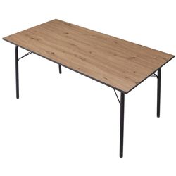 Стол Tempo Kondela Nalak Tip 3 160x80 (Artisan Oak/Black) Thumb