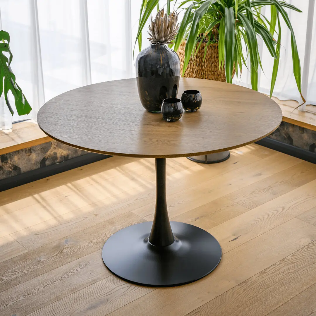 Стол Tempo Kondela Reventon NEW 110 (Oak/Black)