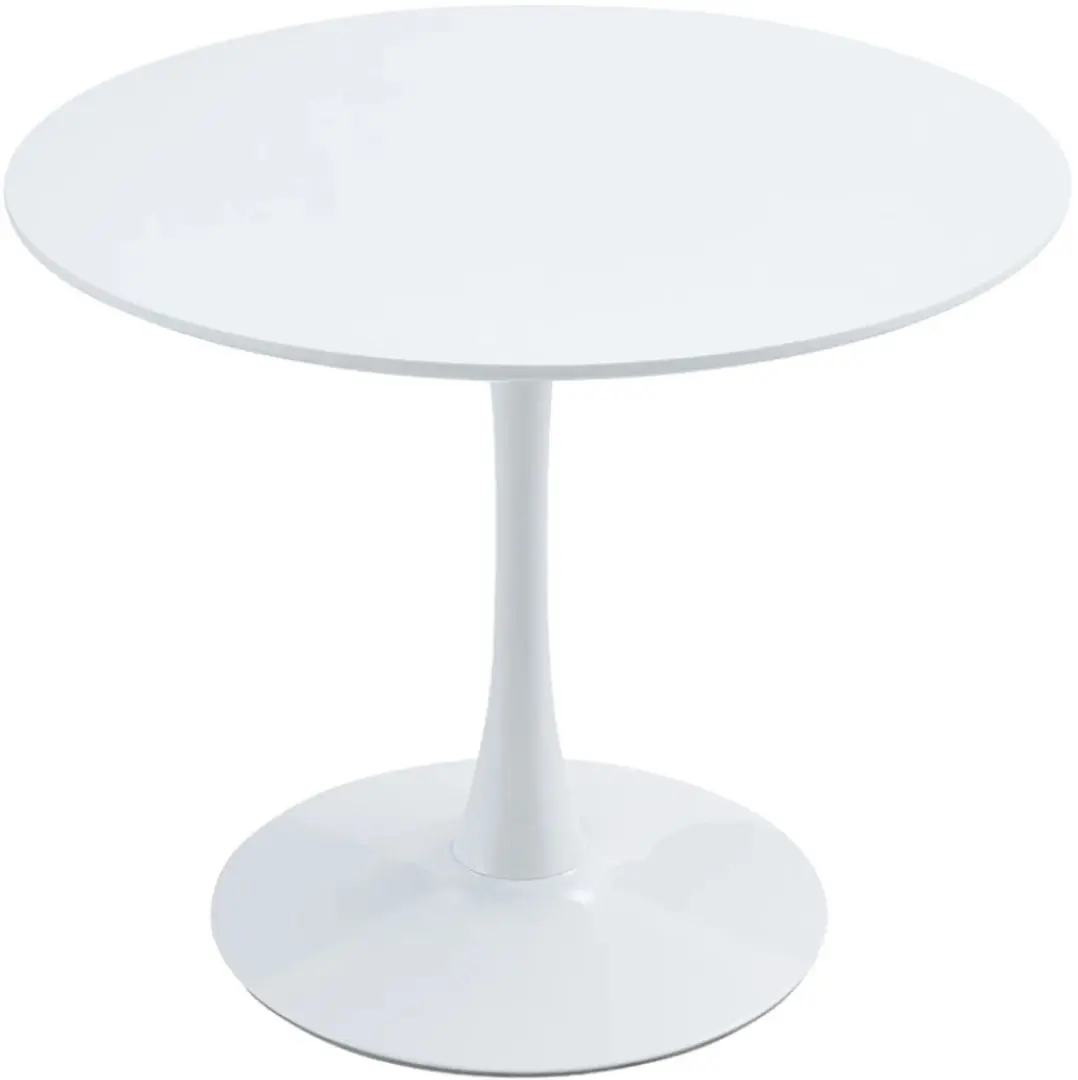 Masa Tempo Kondela Reventon New 80x80 (White Matte)