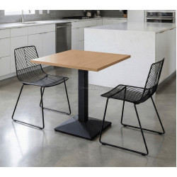 Masa Tempo Kondela Rinaldo TYP 1 70x70 (Sonoma Oak/Black)