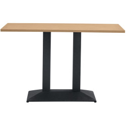 Masa Tempo Kondela Rinaldo TYP 2 120x60 (Sonoma Oak/Black) Thumb