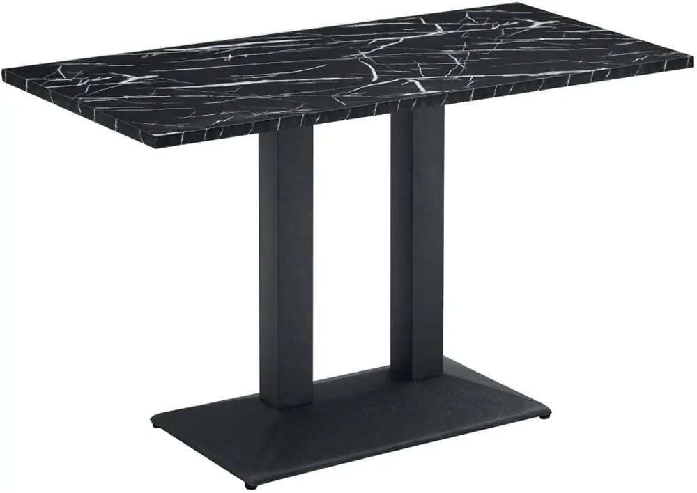 Masa Tempo Kondela Rinaldo Typ 2 (Black Marble/Black)