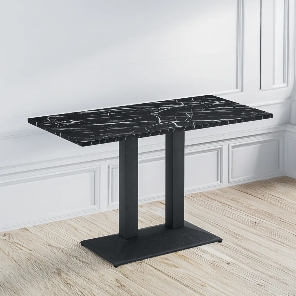 Masa Tempo Kondela Rinaldo Typ 2 (Black Marble/Black)