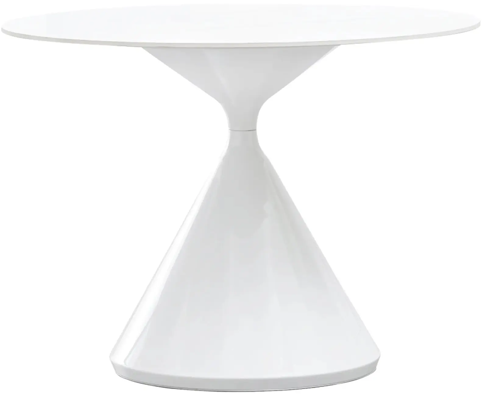Стол Tempo Kondela Valer Typ 2 100 (White Marble/White) - 2